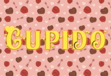 Cupido Font Cupido Font Poster 1
