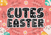 Cutes Easter Font Poster 1