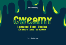 Cweamy Font Poster 1
