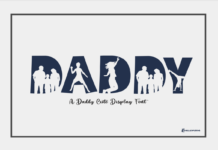 Daddy Font Poster 1