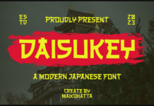 Daisukey Font Poster 1