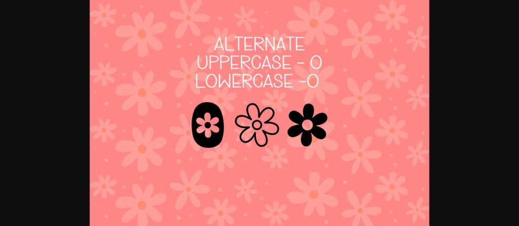Daisy Font Poster 7