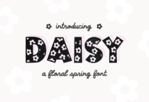 Daisy Font Poster 1