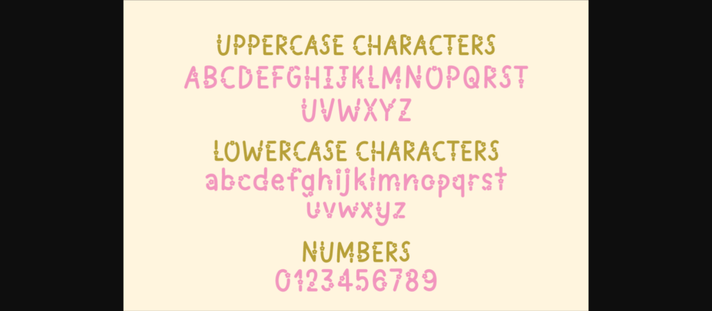 Daisy Font Poster 9