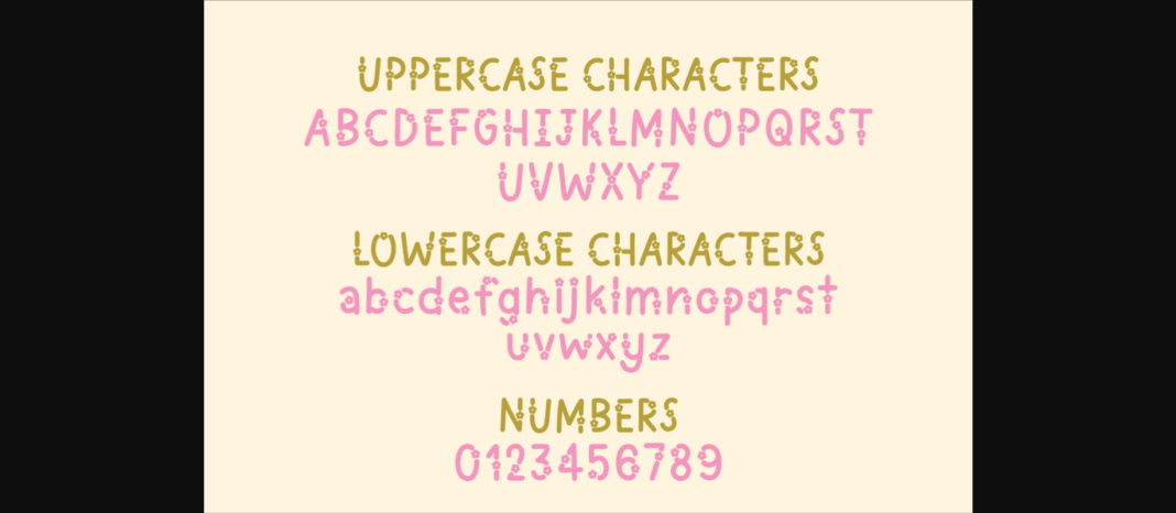 Daisy Font Poster 9