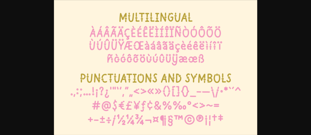 Daisy Font Poster 10