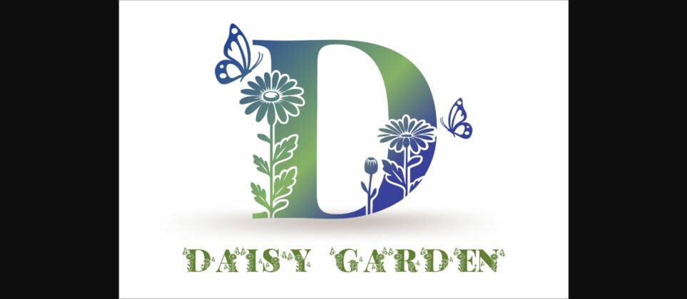 Daisy Garden Font Poster 3