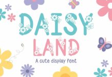 Daisy Land Font Poster 1