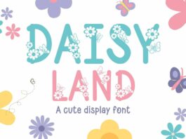 Daisy Land Font Poster 1
