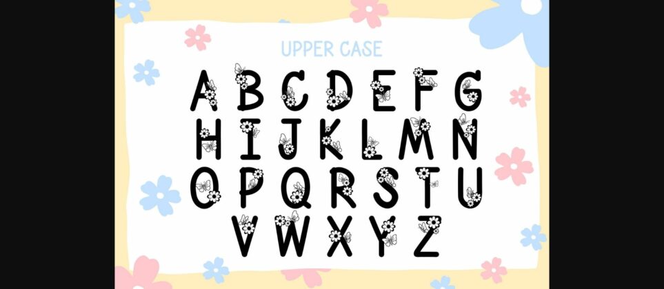 Daisy Land Font Poster 5