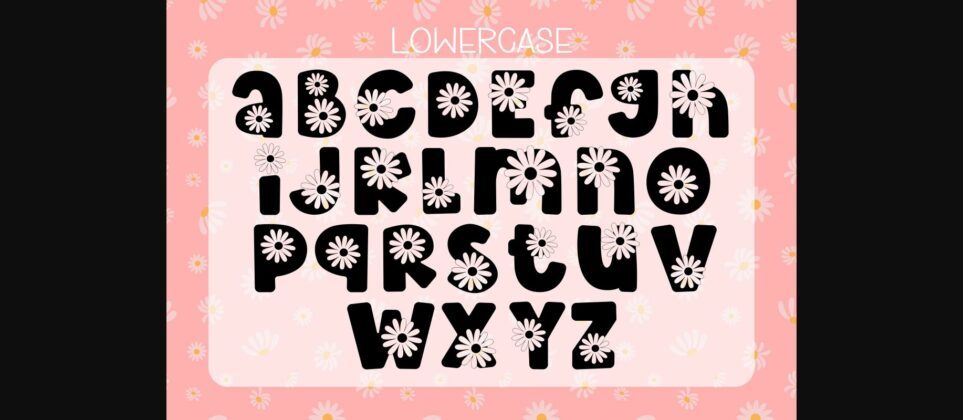 Daisy Love Font Poster 7