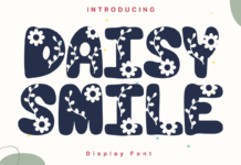 Daisy Smile Font Poster 1