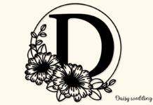 Daisy Wedding Font Poster 1