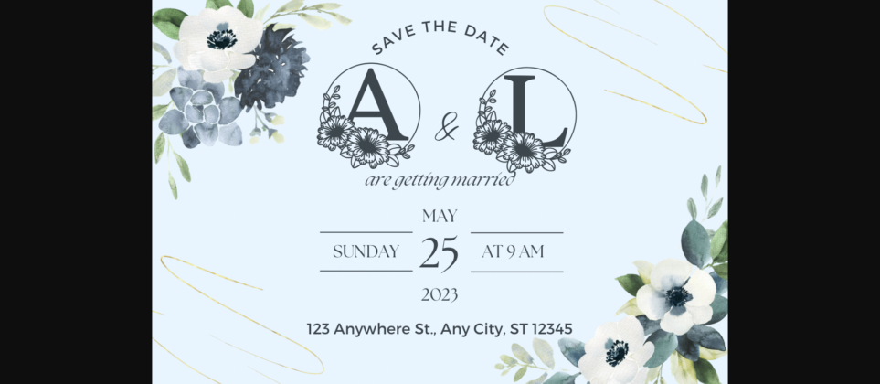 Daisy Wedding Font Poster 7