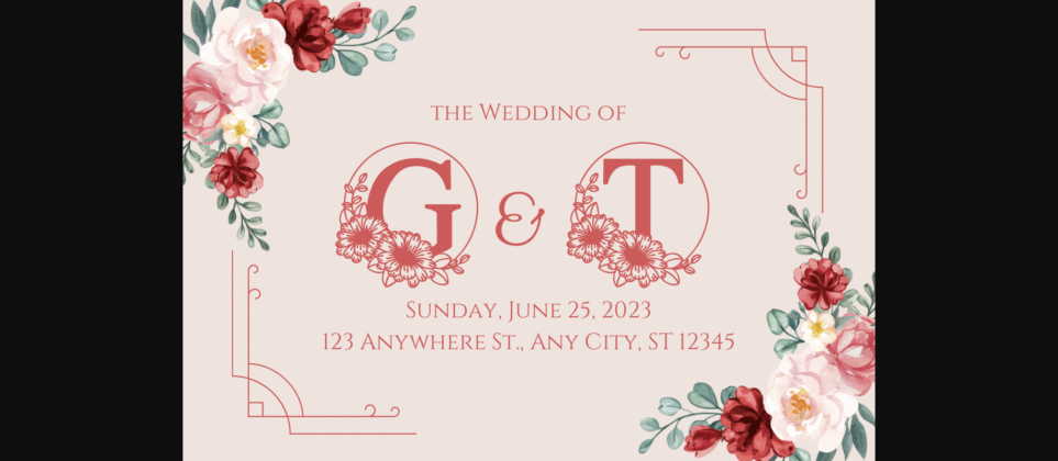 Daisy Wedding Font Poster 8