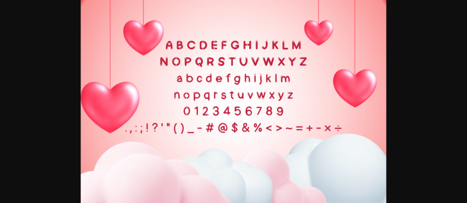 Day of Love Font Poster 2