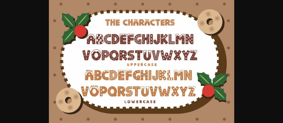 Delicious Cookies Font Poster 4