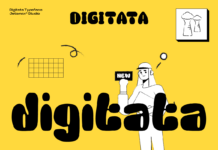 Digitata Font Poster 1