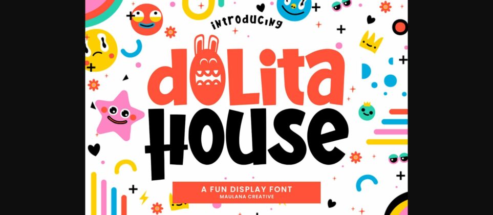 Dolita House Font Poster 3