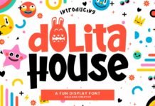 Dolita House Font Poster 1