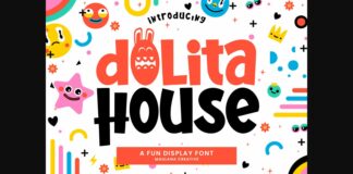 Dolita House Font Poster 1