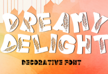 Dreamy Delight Font Poster 1