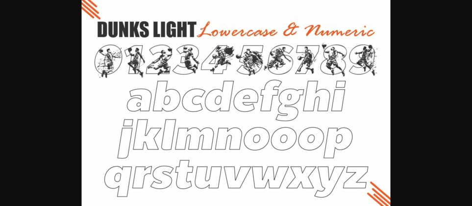 Dunks Font Poster 11