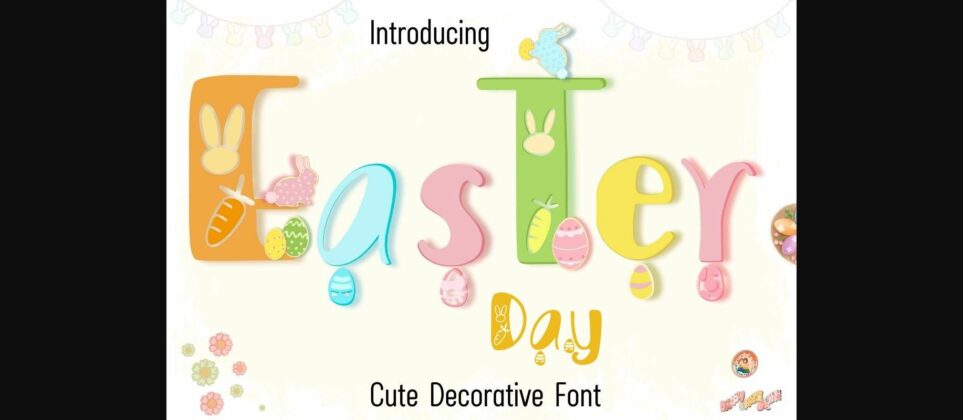 Easter Day Font Poster 3