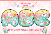 Easter Font Easter Font Poster 1