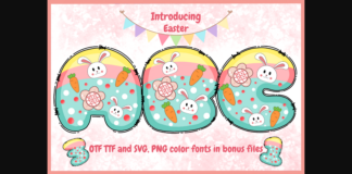 Easter Font Poster 1