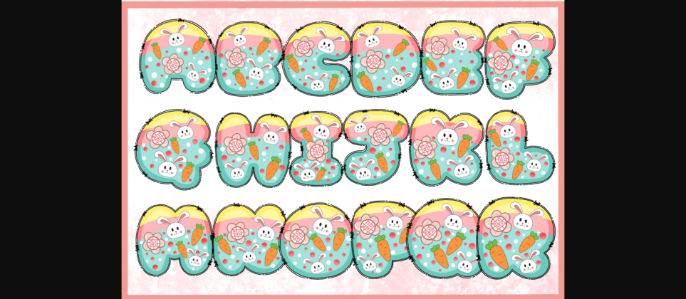 Easter Font Poster 2