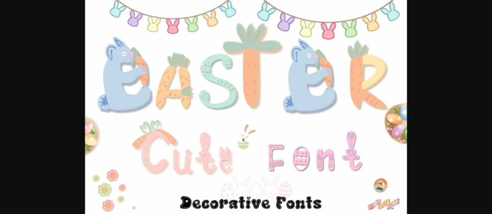 Easter Font Poster 3