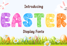 Easter Font Poster 1