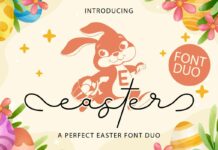 Easter Font Poster 1