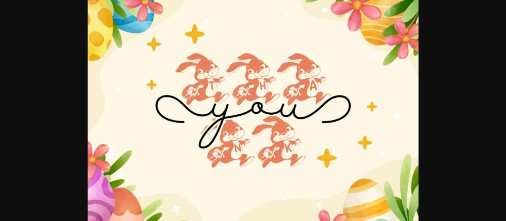 Easter Font Poster 8