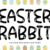 Easter Rabbit Font