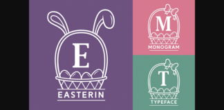 Easterin Font Poster 1