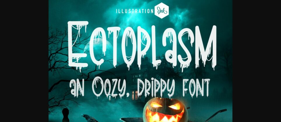 Ectoplasm Font Poster 3