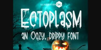 Ectoplasm Font Poster 1