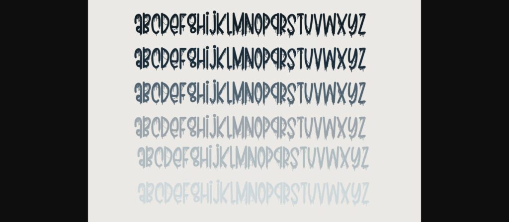 Ectoplasm Font Poster 7