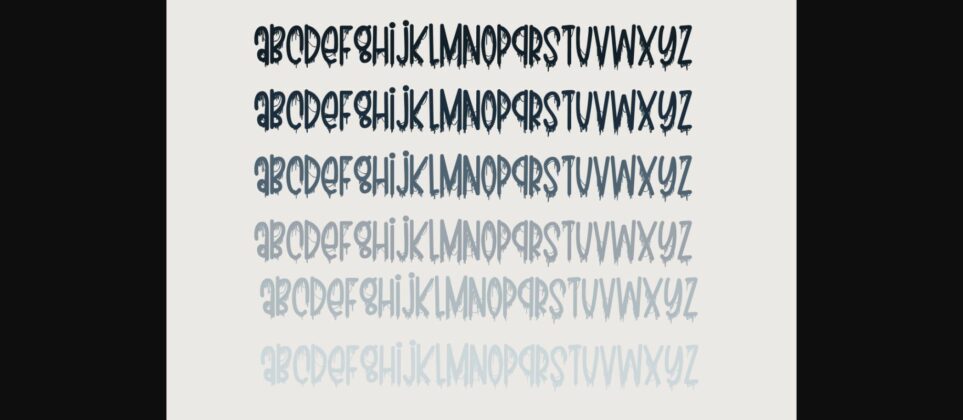 Ectoplasm Font Poster 7