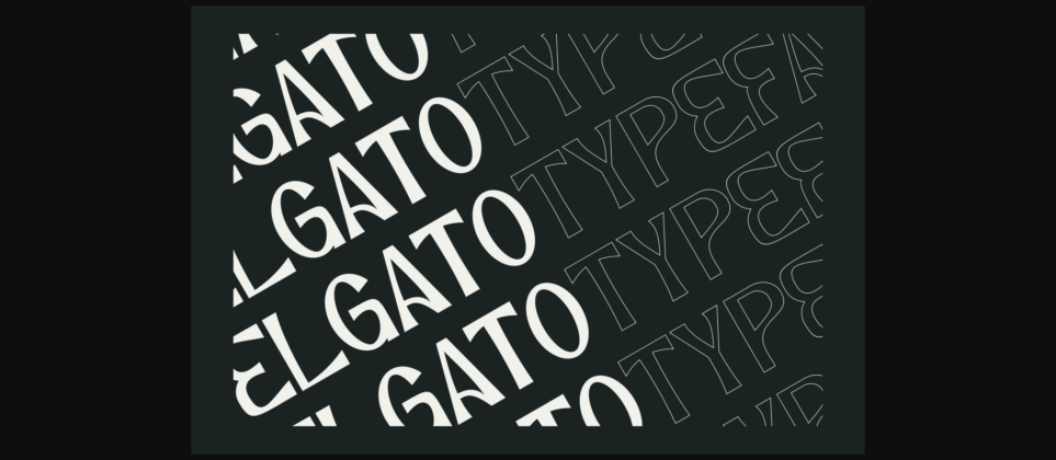 Elgato Font Poster 10