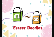 Eraser Doodles Font Poster 1