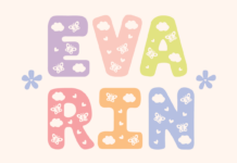 Evarin Font Poster 1