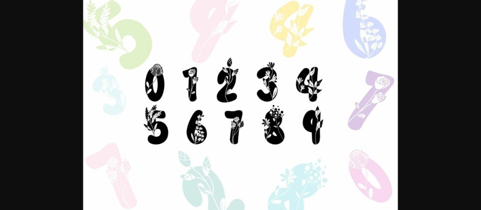 Everbloom Font Poster 5