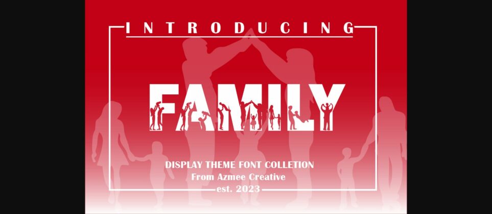 Family Font Poster 3