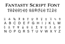 Fantasy Script 4 Font Poster 1