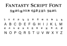 Fantasy Script 8 Font Poster 1