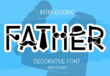 Father Font Poster 1