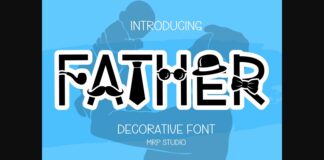 Father Font Poster 1